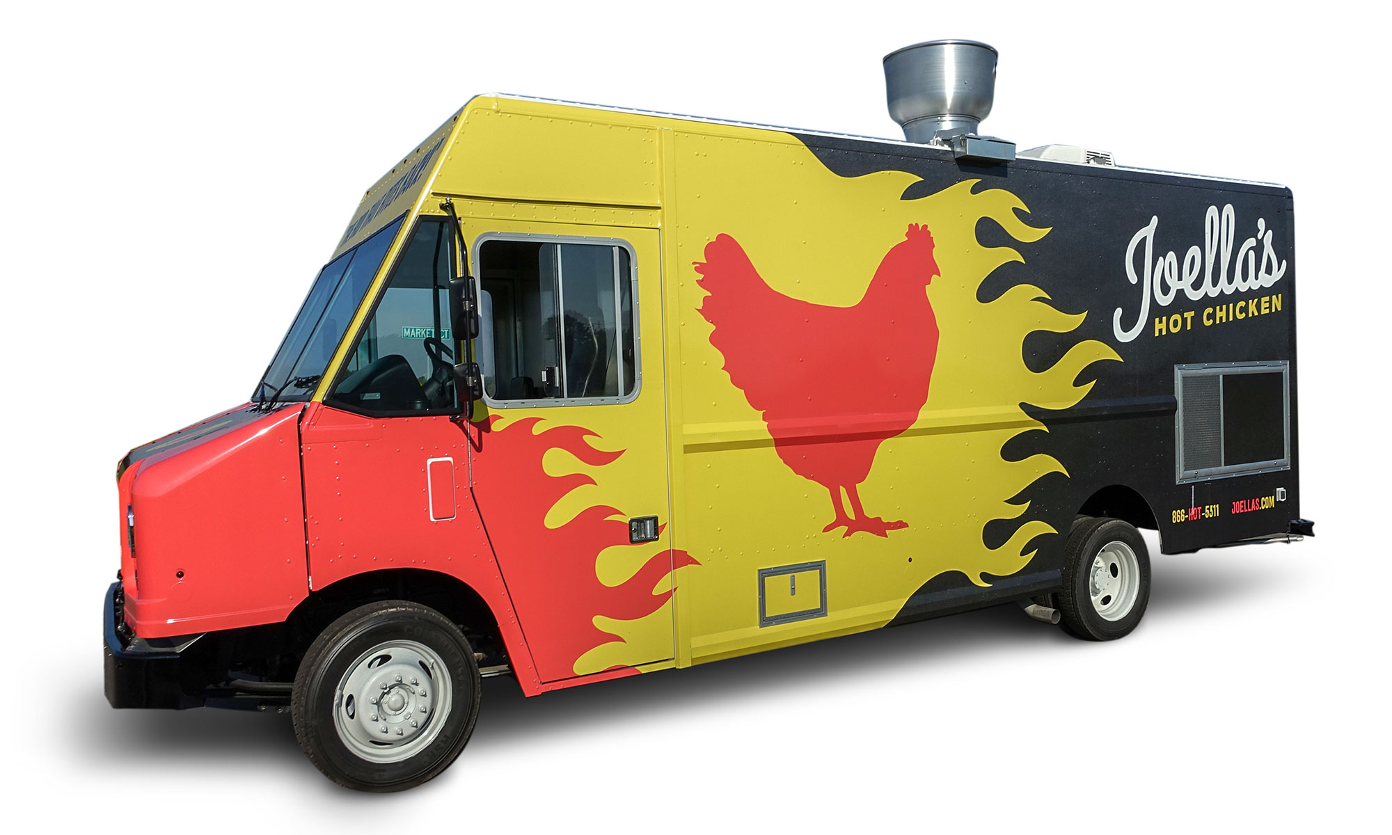 Chick'n lick'n food truck